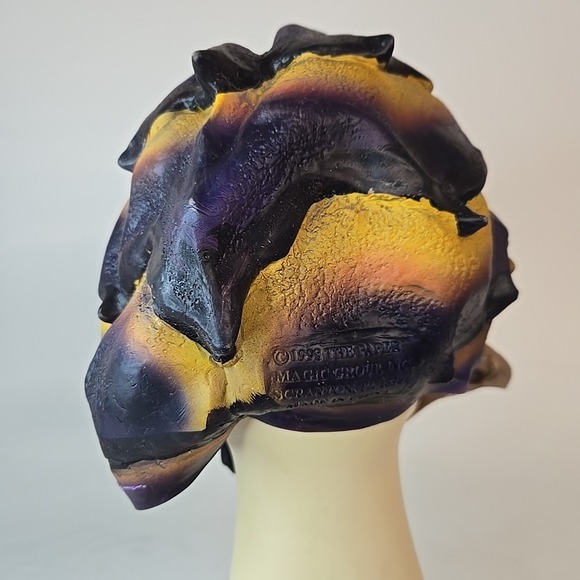 The Paper Magic Group alien Vampire Fly latex mask Halloween 1998 big eyes NICE! - Picture 3 of 3